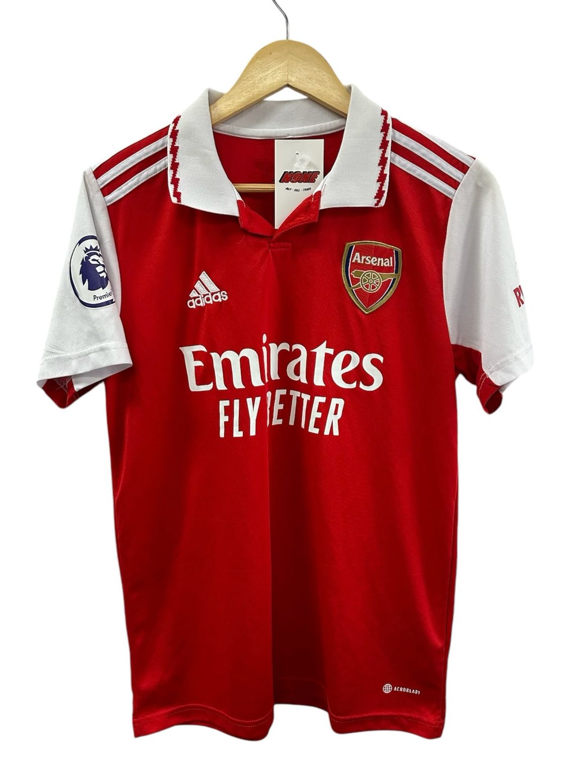 Pre Owned Adidas Arsenal 2022/2023 Martinelli #11 Home Soccer Jersey Size M