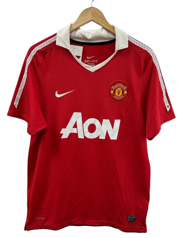 Nike 2010 Manchester United Home Jersey Sz Medium (Custom Nameset)