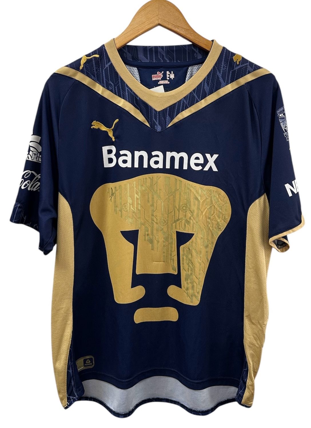 Puma 2010 Banamex Pumas Soccer Jersey Sz Large