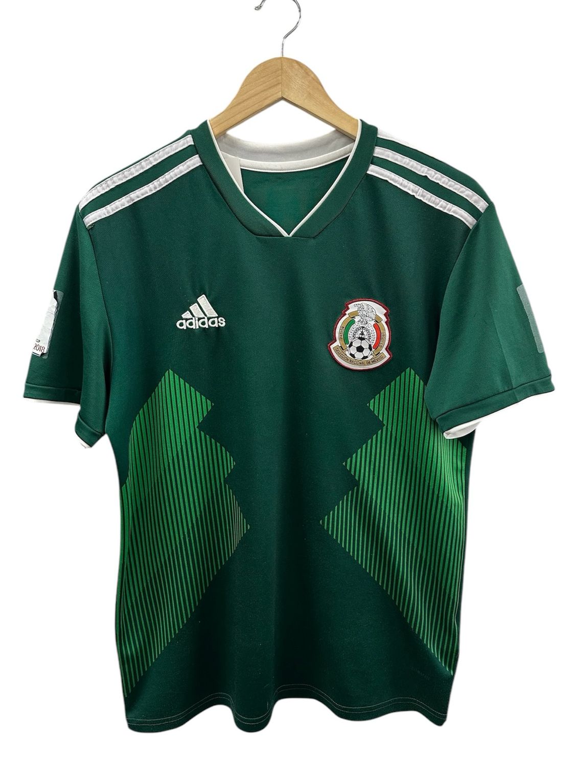 Adidas 2018  Mexico Home World Cup Jersey Sz Medium