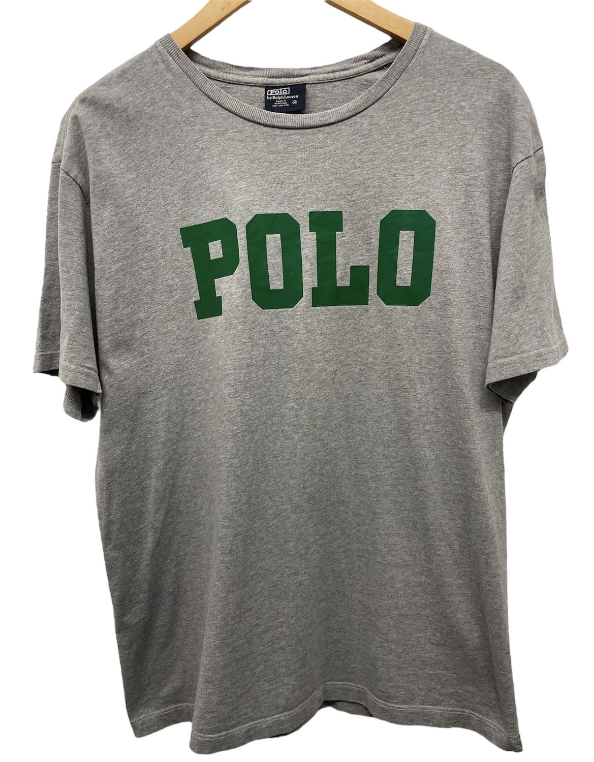 Vintage Polo Ralph Lauren Spellout Tee Sz Medium
