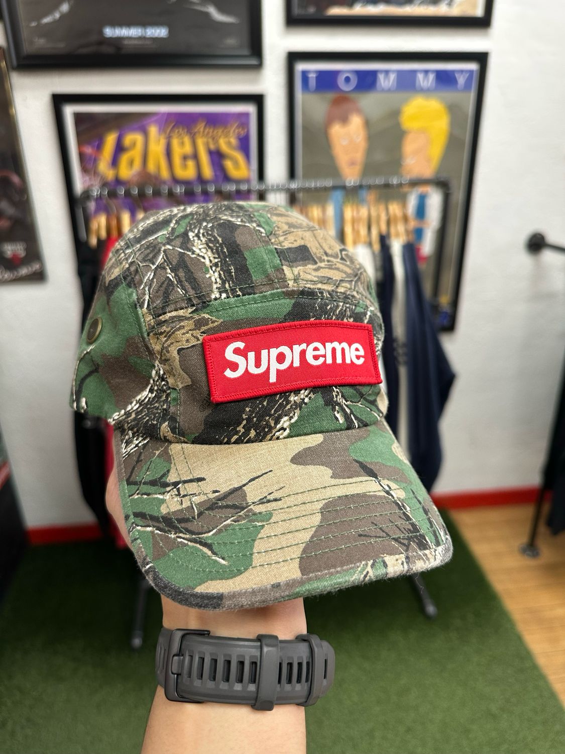 (FW22) Supreme Military Camp Cap (WORN)