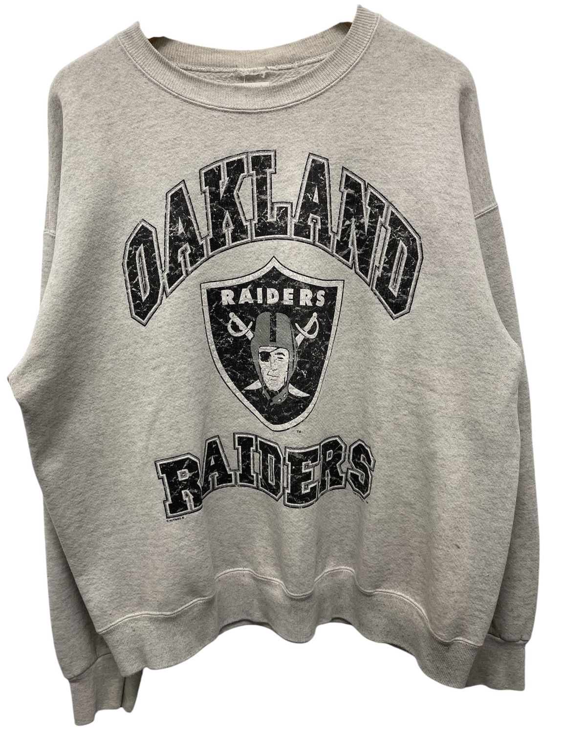 Vintage 1996 Oakland Raiders Crewneck Sz XL