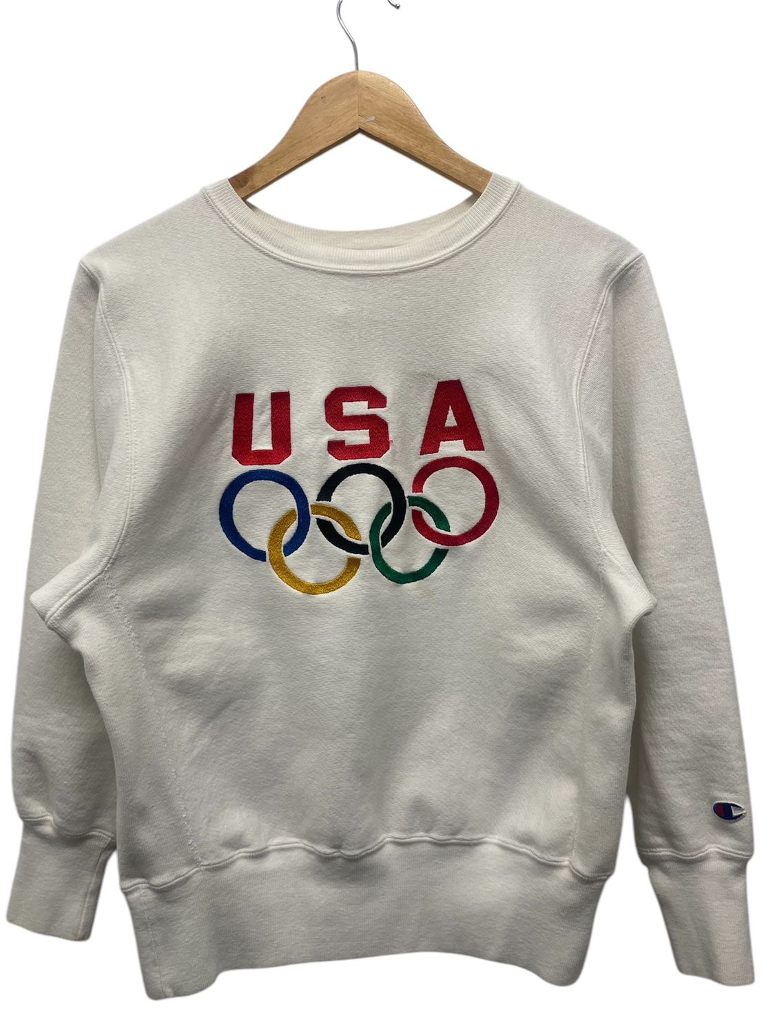 Vintage Champion Reverse Weave USA Olympic Crewneck Sz Medium (RUNS SMALL)