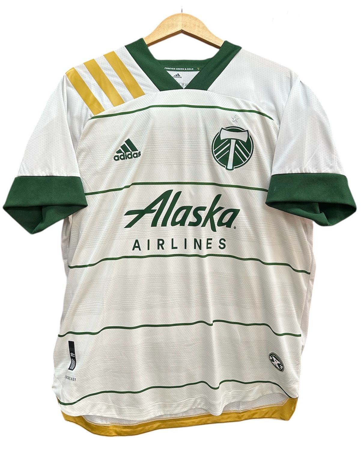 2021/2022 Adidas Portland Timber Away Jersey Sz Large