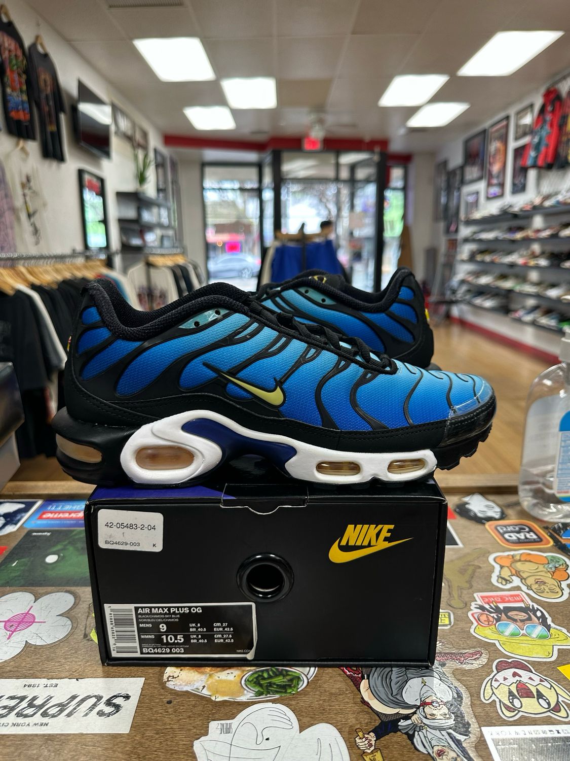 Nike Air Max Plus OG Hyper Blue (2018) Size 9 (Worn)