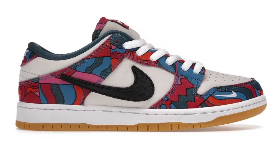 DS Nike SB Dunk Low Pro Parra Abstract Art (2021) Size 9