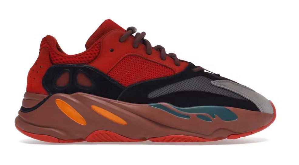 DS Adidas Yeezy Boost 700 Hi-Res Red Size 10.5