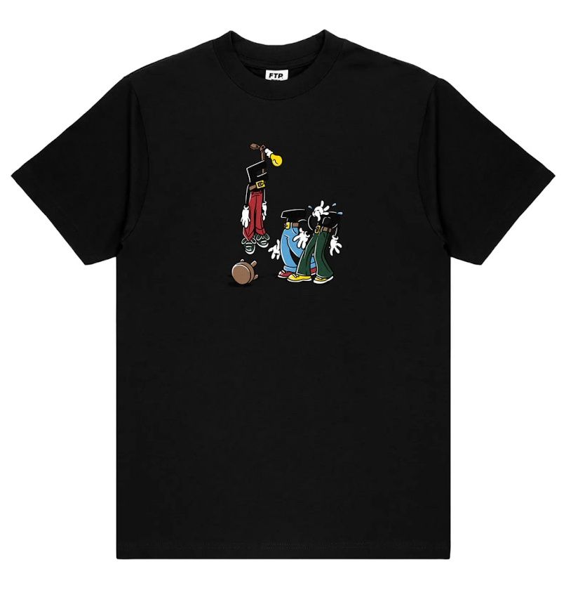 Brand New FTP Hangman Tee Black FW24 Size L