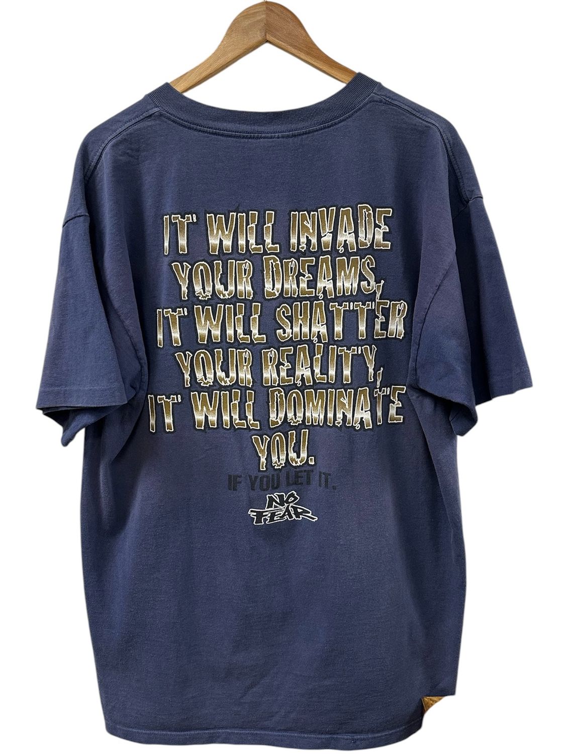 Vintage 90&#39;s No Fear Faded Tee XL
