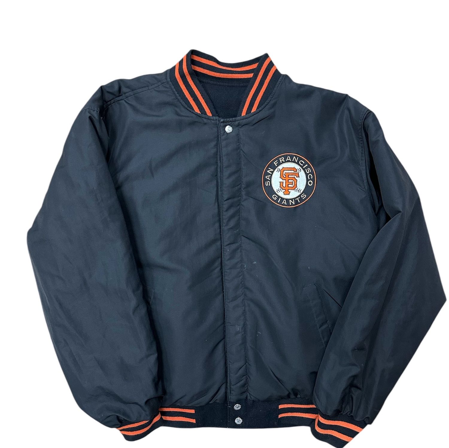 Vintage SF Giants Jeff Hamilton Reversible Jacket XL
