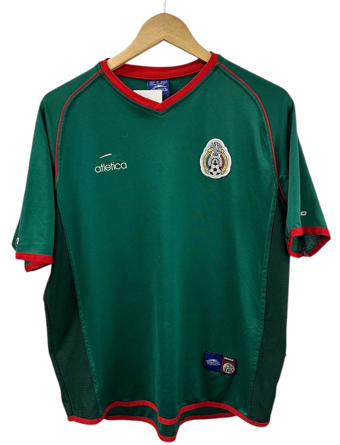 Vintage 2002 Mexico National Team Training Jersey Sz Medium