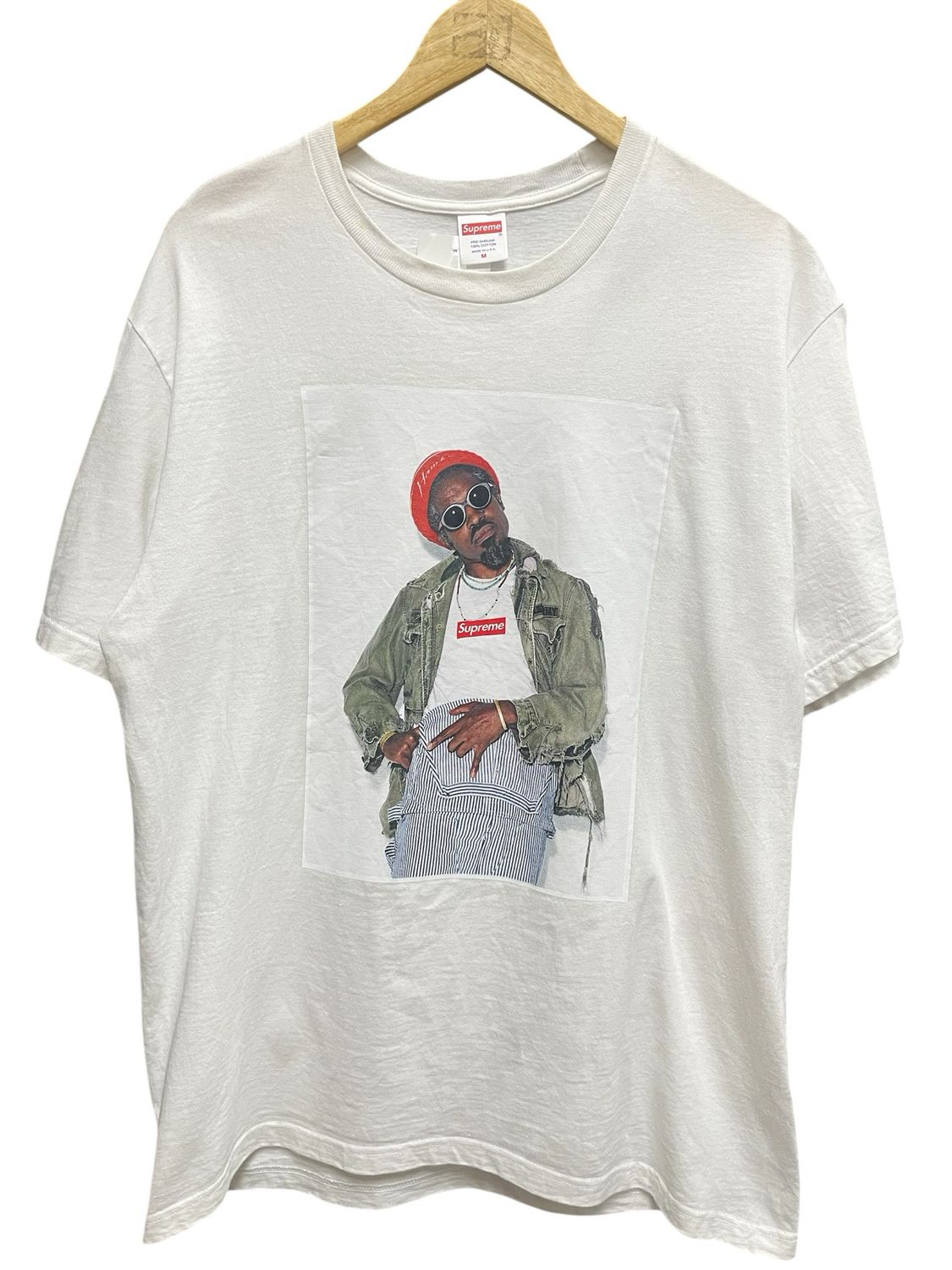 Supreme André 3000 Tee White Size Medium
