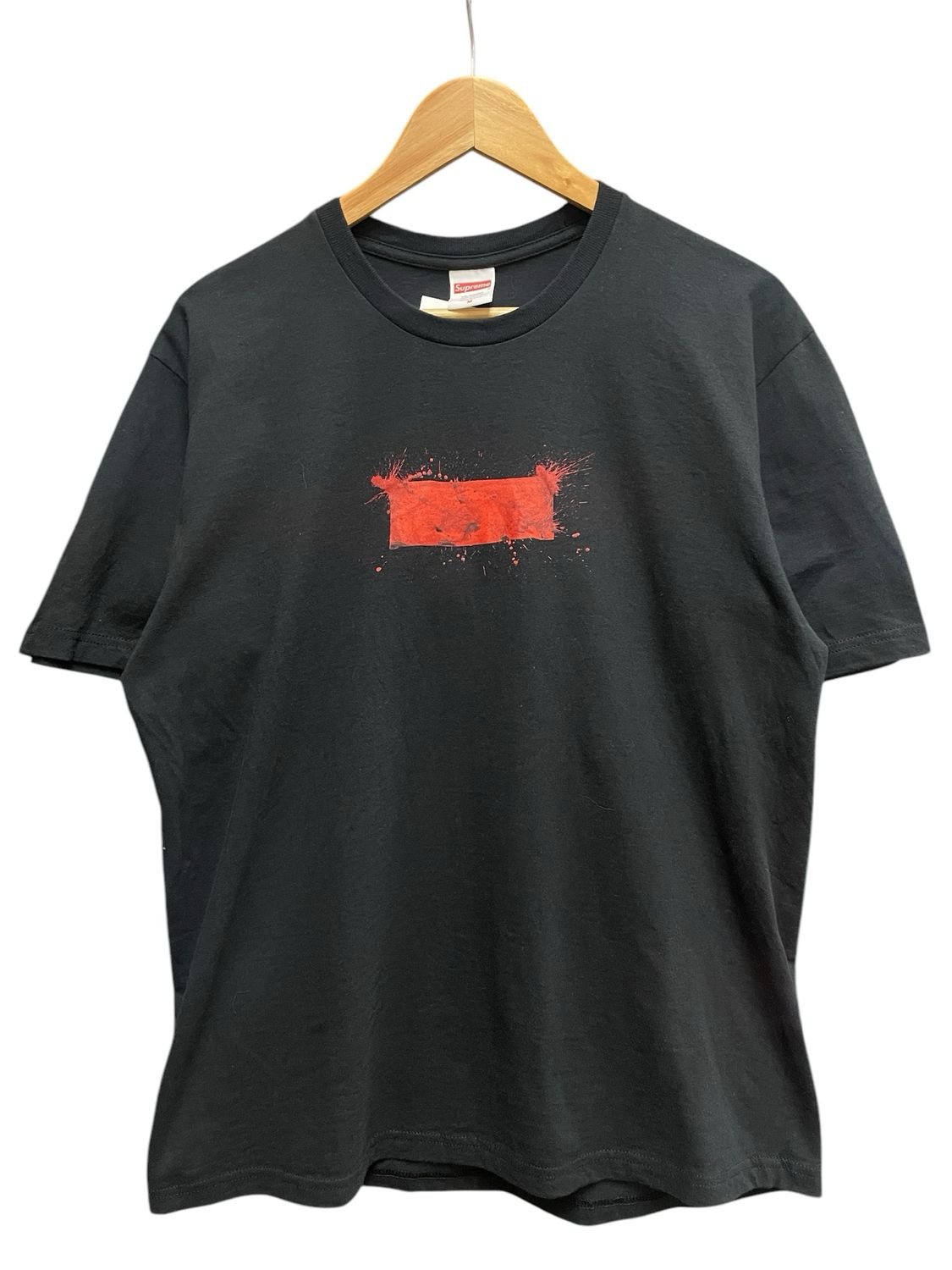 Supreme Ralph Steadman Box Logo Tee Black Size Medium