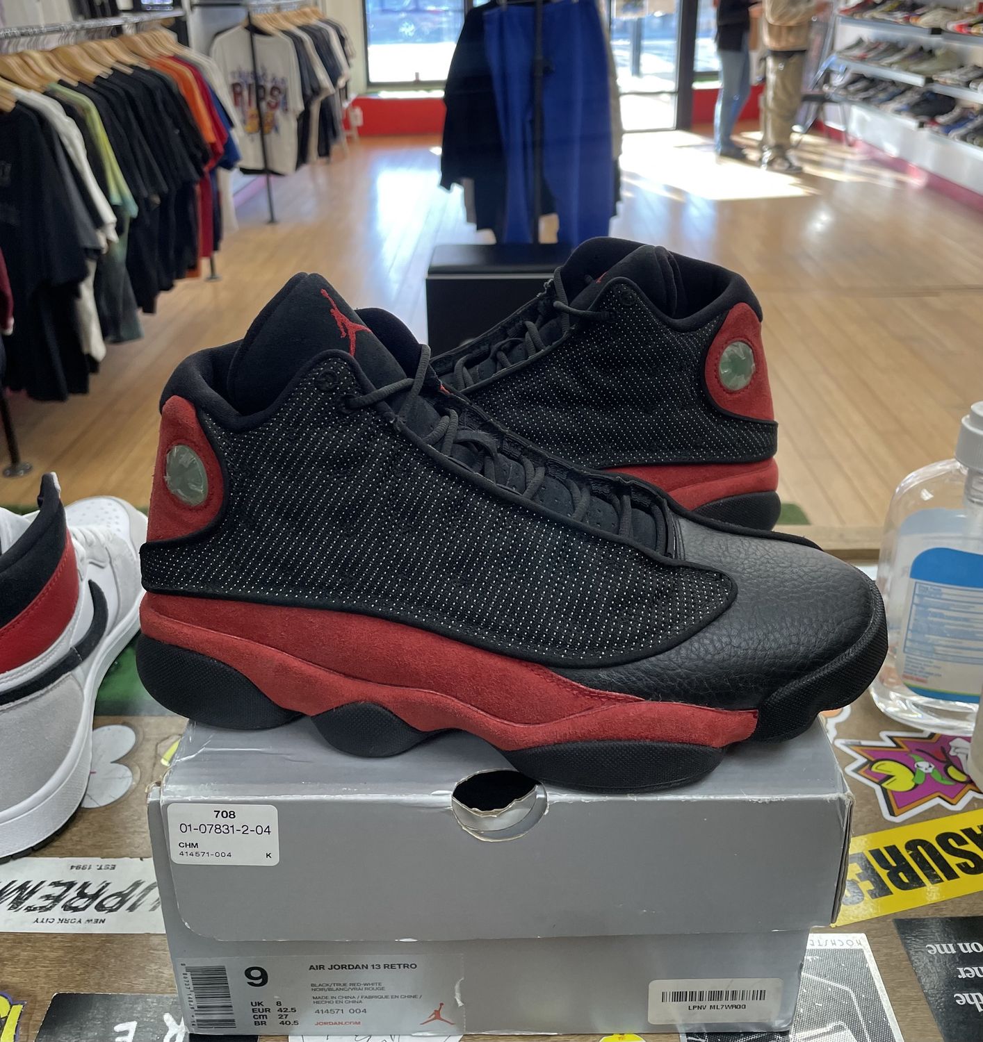 Jordan 13 Retro Bred (2017) Size 9 (Worn)