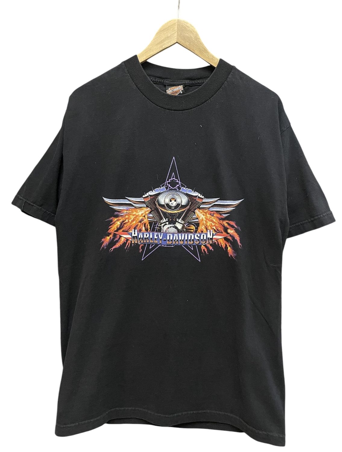 Vtg Harley Davidson Rocklin,CA Tee Size L