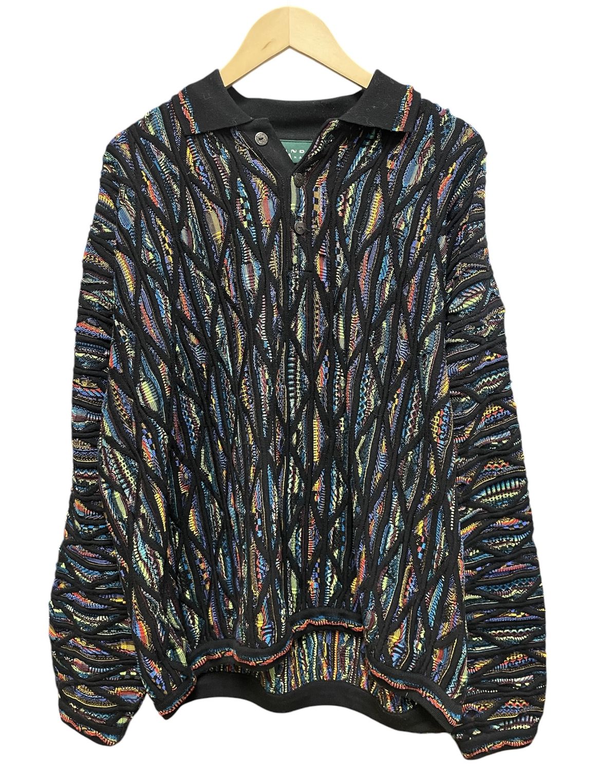 Vtg Tundra Coogi Style Sweater Size XL