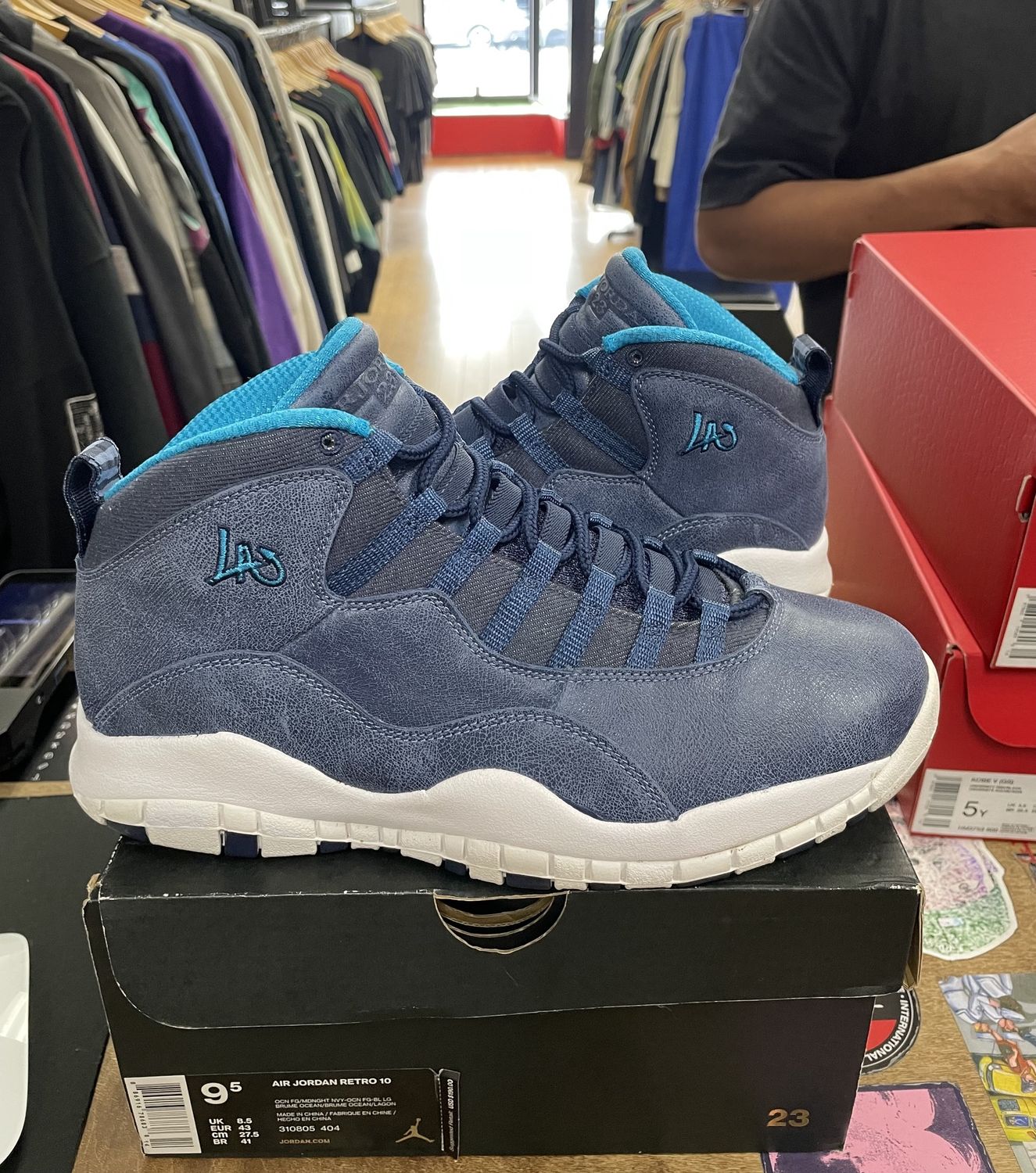 Jordan 10 Retro Los Angeles Size 9.5 (WORN)