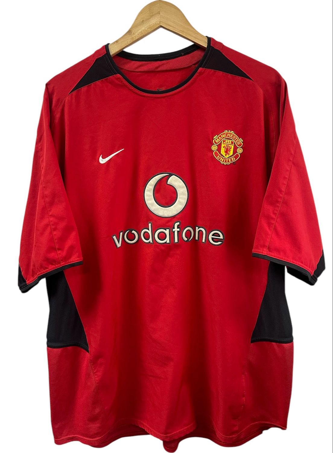 Nike 2002/03 Manchester United Home Jersey Size XL