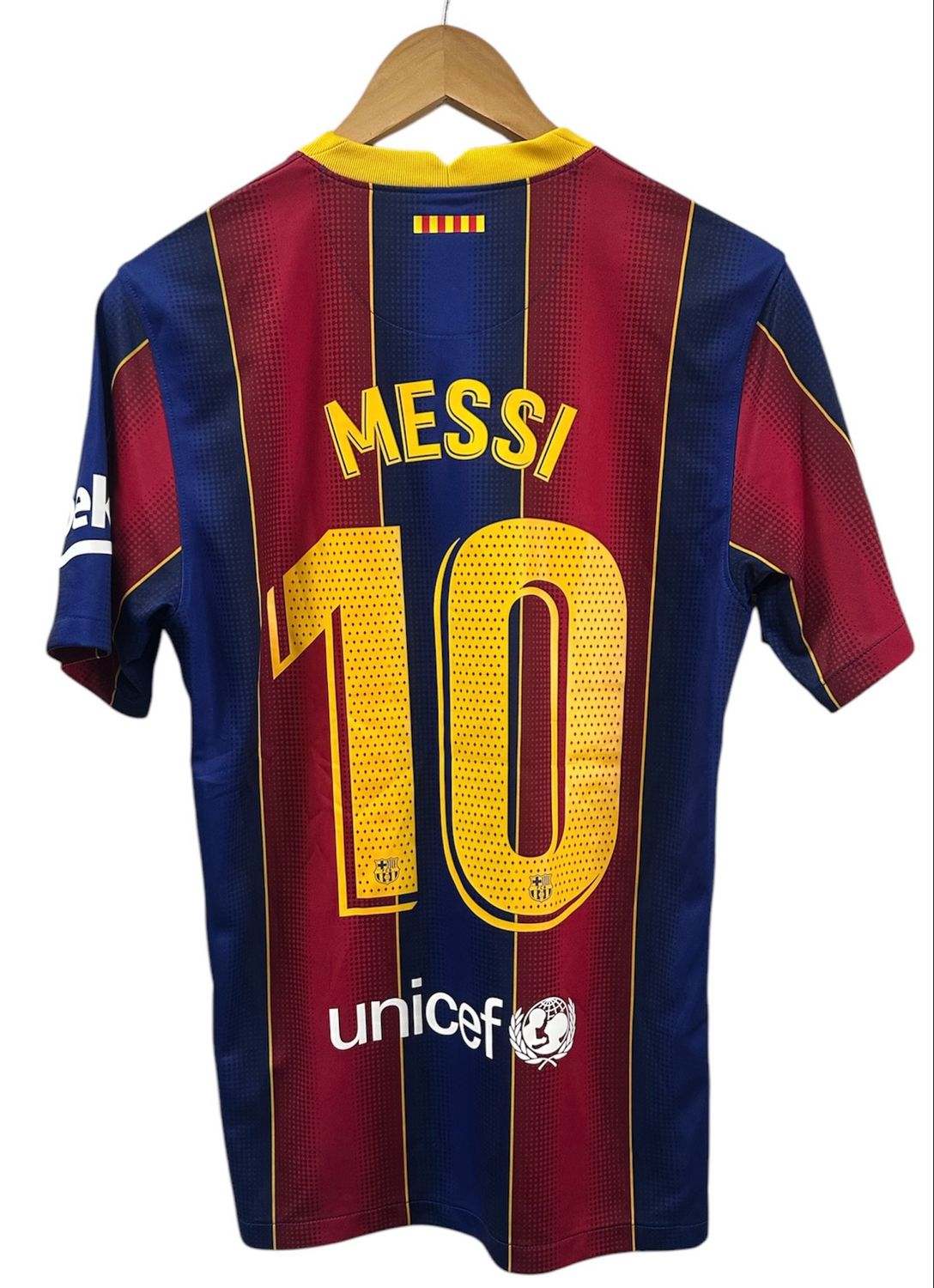 Nike 2020/21 FC Barcelona Home Messi Jersey Size Small