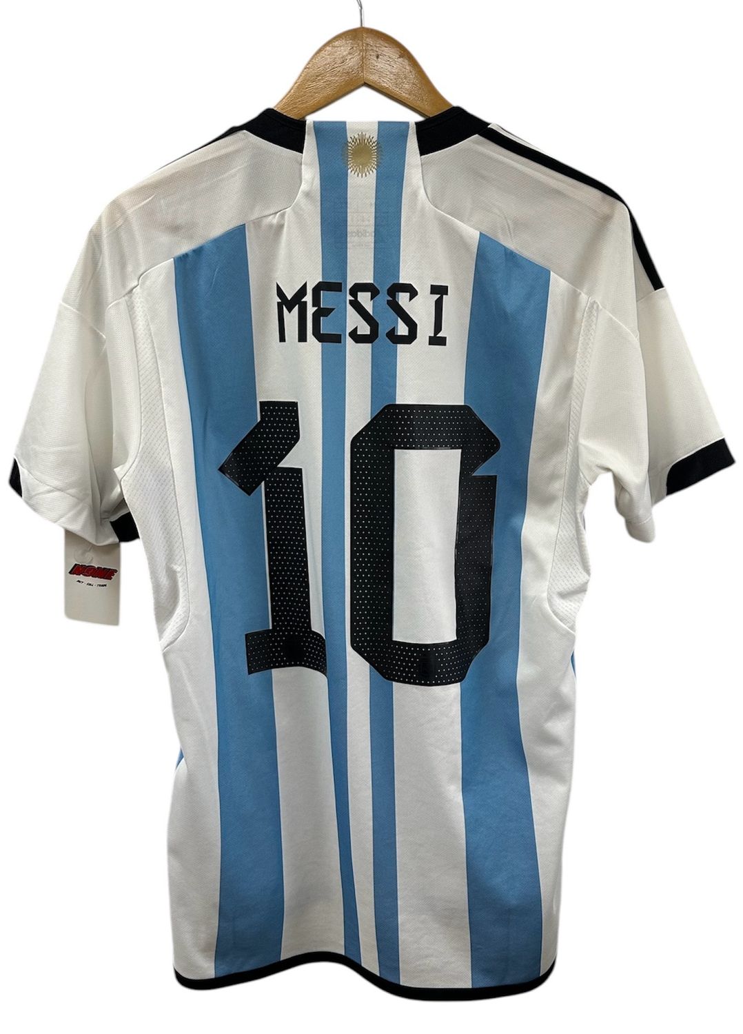 Adidas Argentina 2022/23 Messi Home Jersey Size M