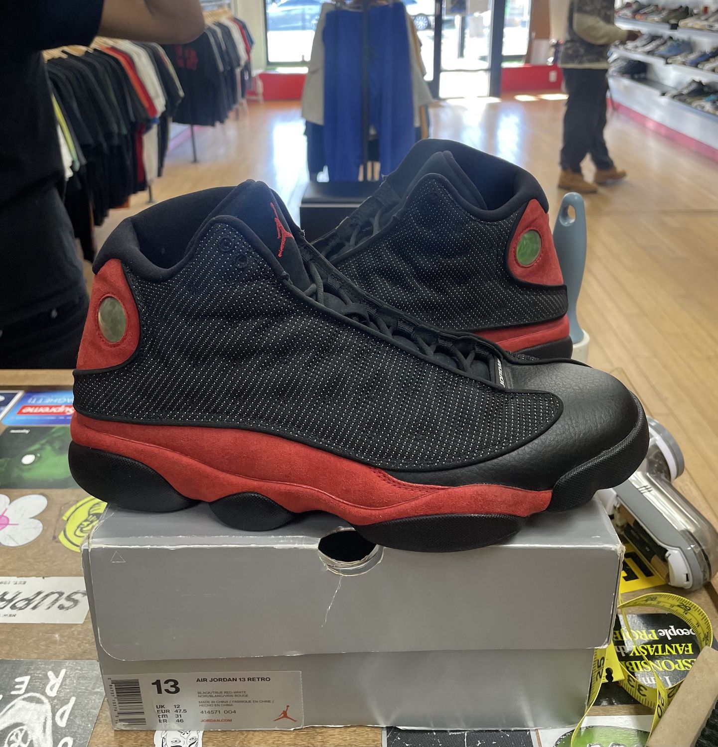 Jordan 13 Retro Bred (2017) Size 13 (WORN)