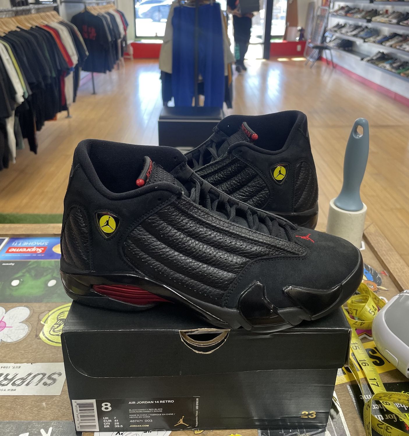 Jordan 14 Retro Last Shot (2018) Size 8 (WORN)