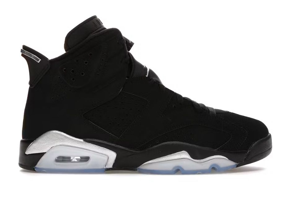 DS Jordan 6 Retro Chrome Size 10.5