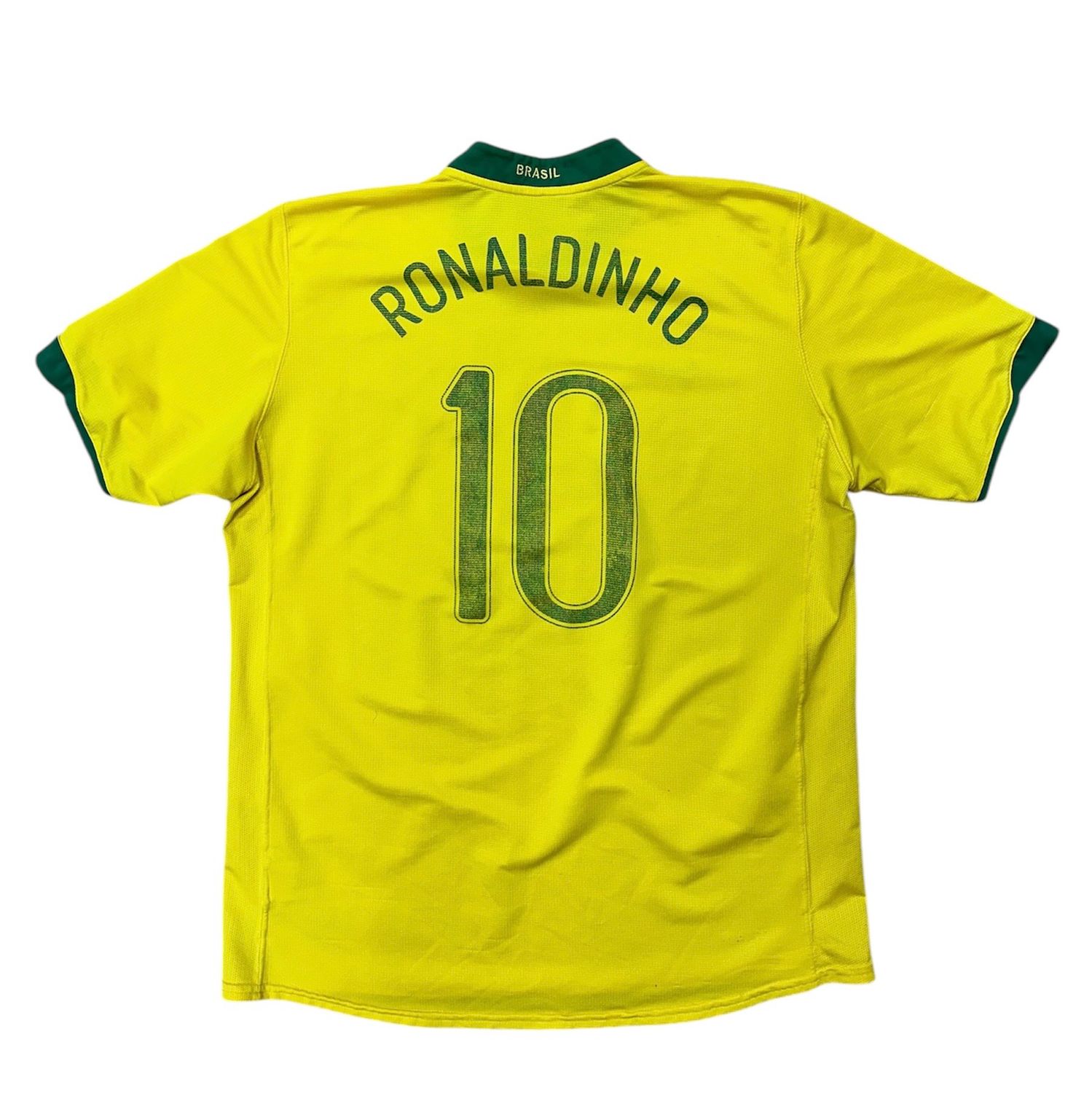 2004 Nike Brazil World Cup Ronaldinho Jersey Size XL