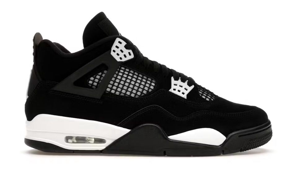 Jordan 4 Retro White Thunder Size 11 Brand New