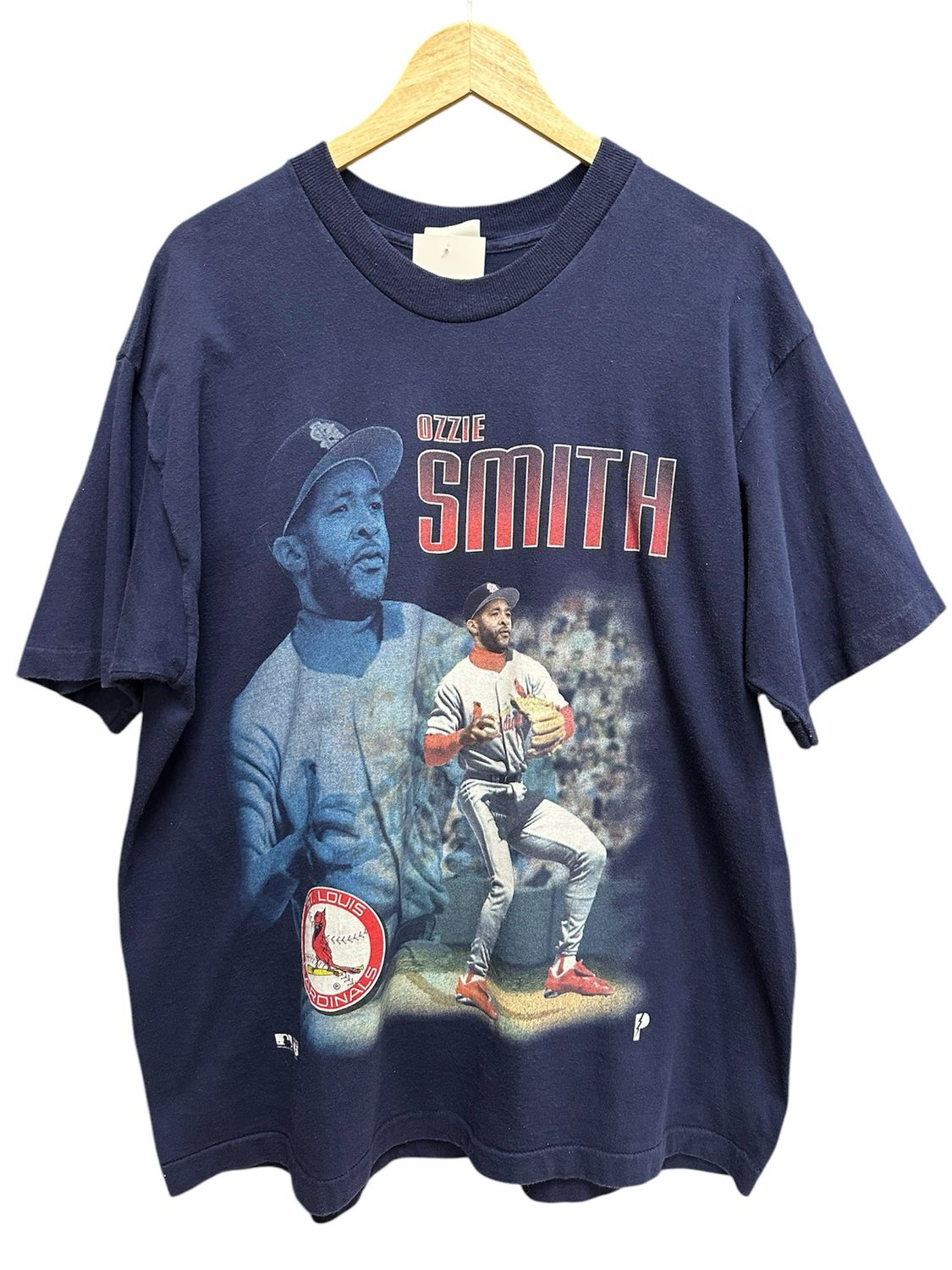 Vtg Ozzie Smith st.louis Cardinals tshirt Size XL