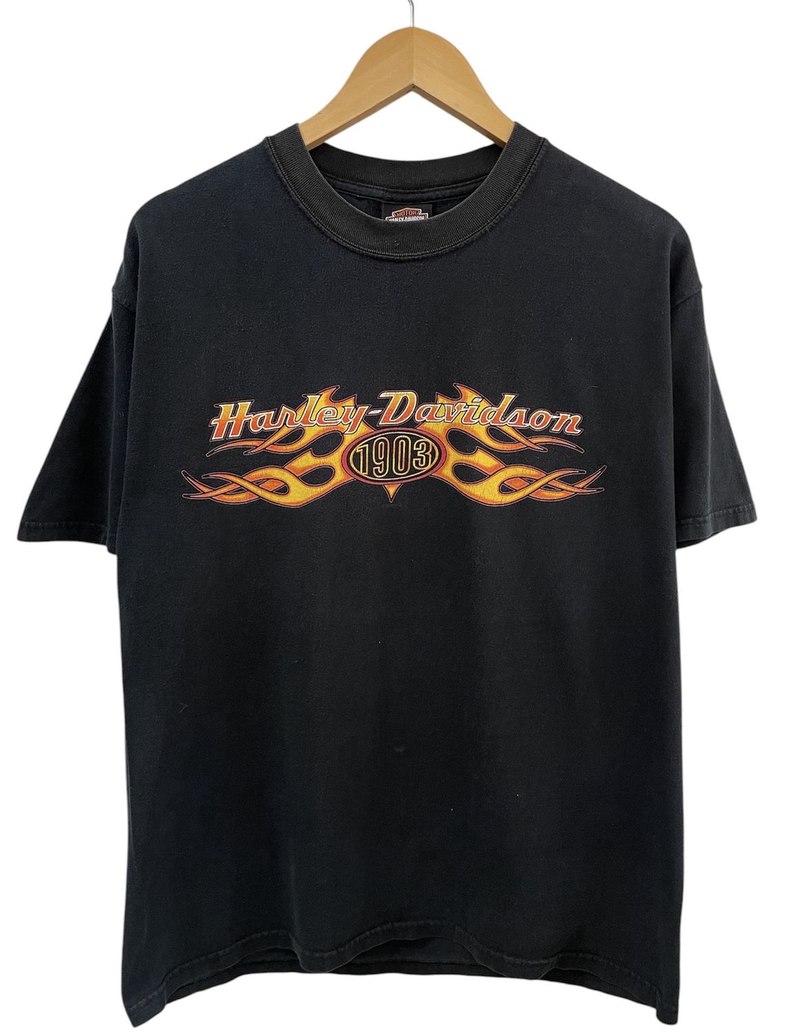 Vtg Harley Davidson Colonial Prince George, VA Tee Size L