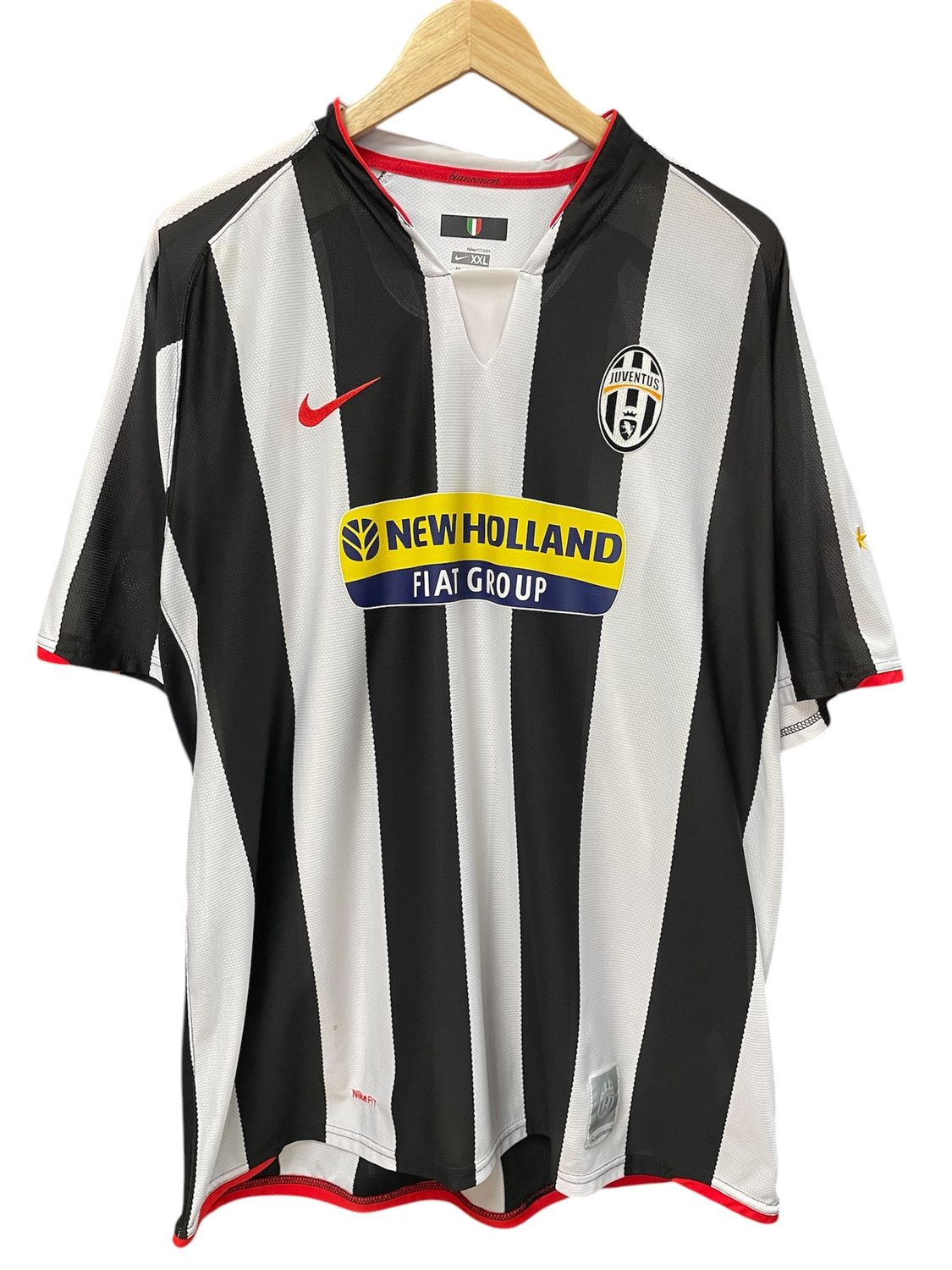 &#39;07-&#39;08 Junventus Italy Home Soccer Jersey Size 2XL