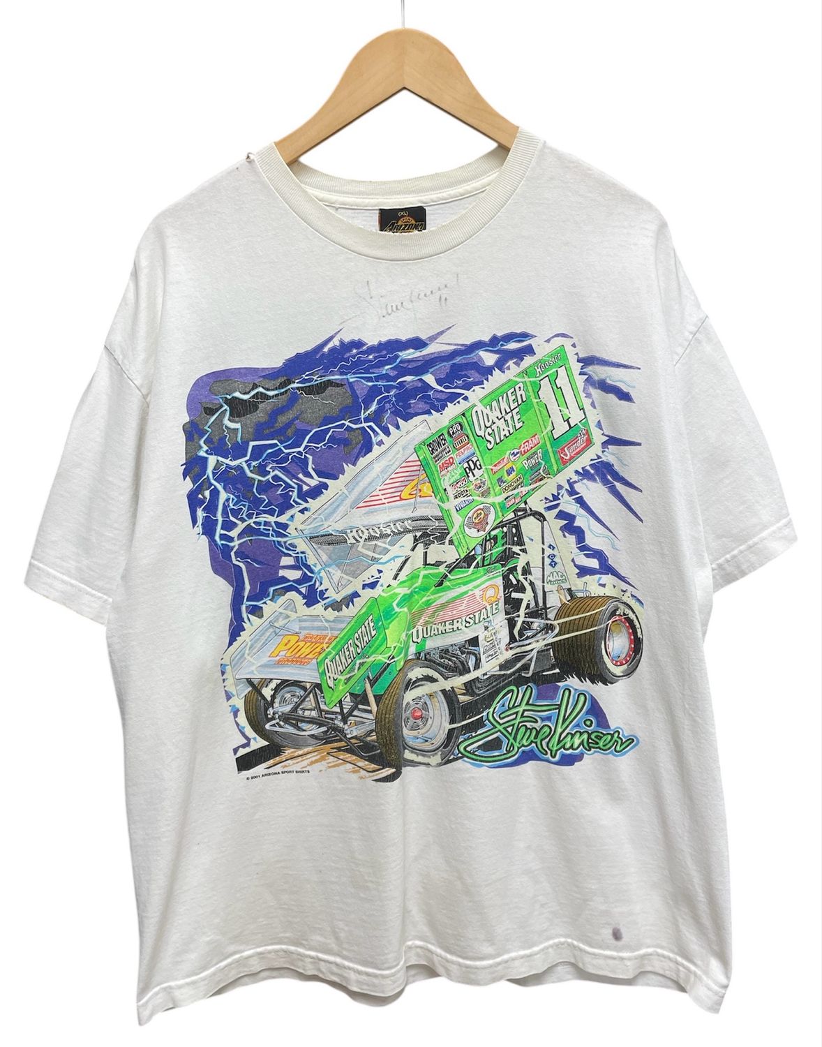 2001 Steve Kinser Sprint Car Tee Size XL