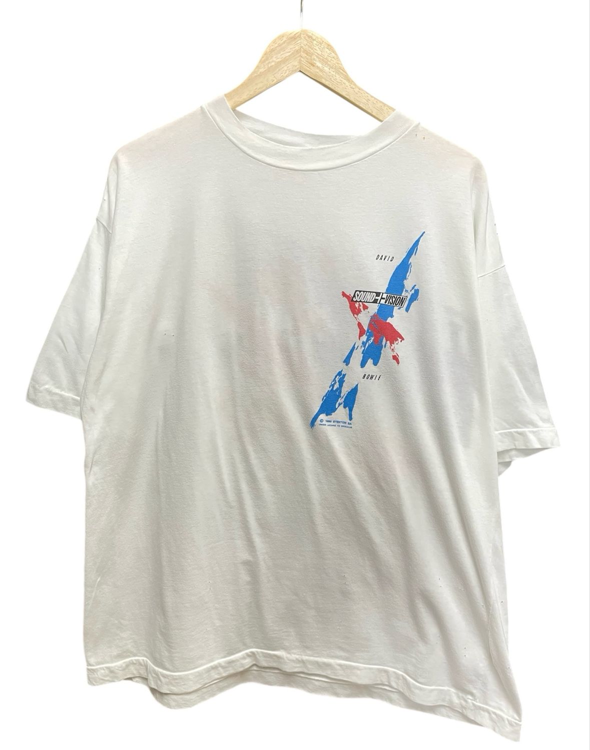 1990 David Bowie Sound/Vision Tour Tee Size XL