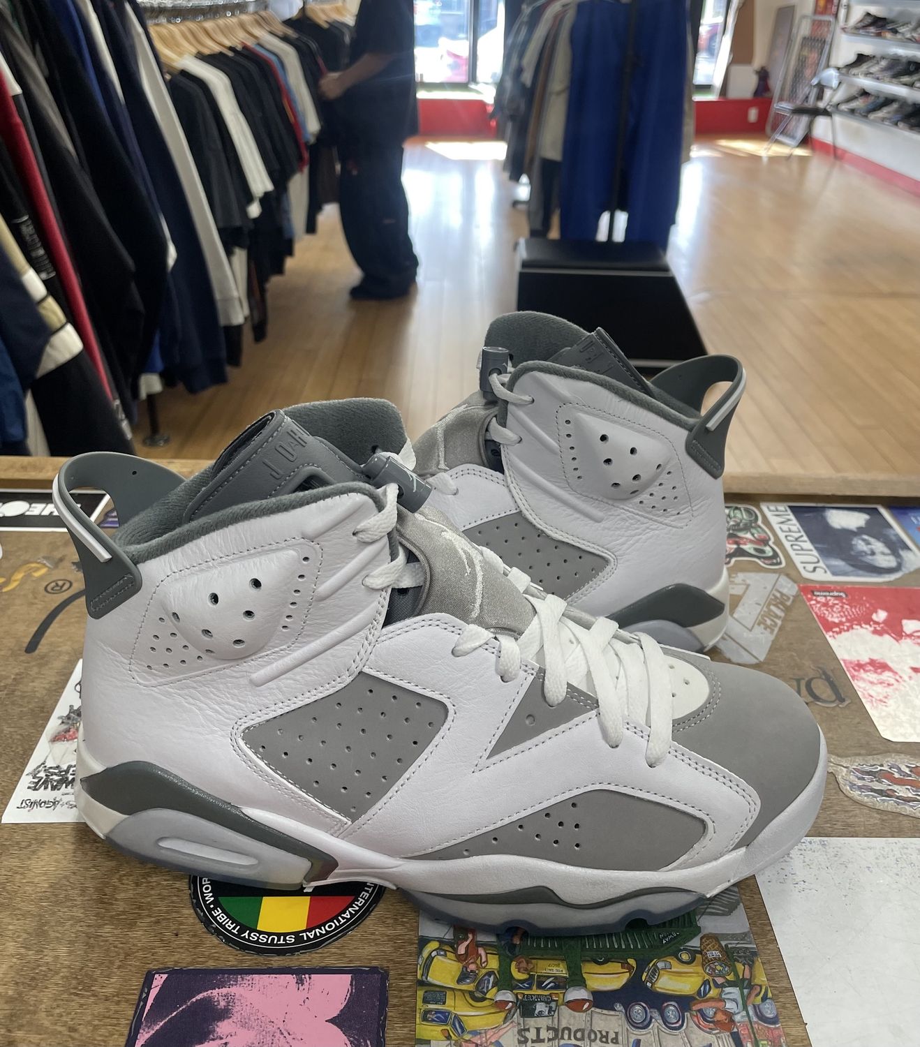 Pre Owned Jordan 6 Retro Cool Grey Size 9.5