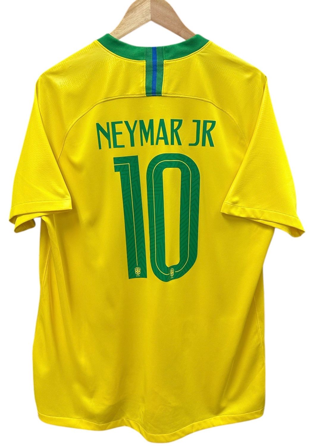 Nike 2018/2019 Neymar Jr. Brazil Home Kit Size XL