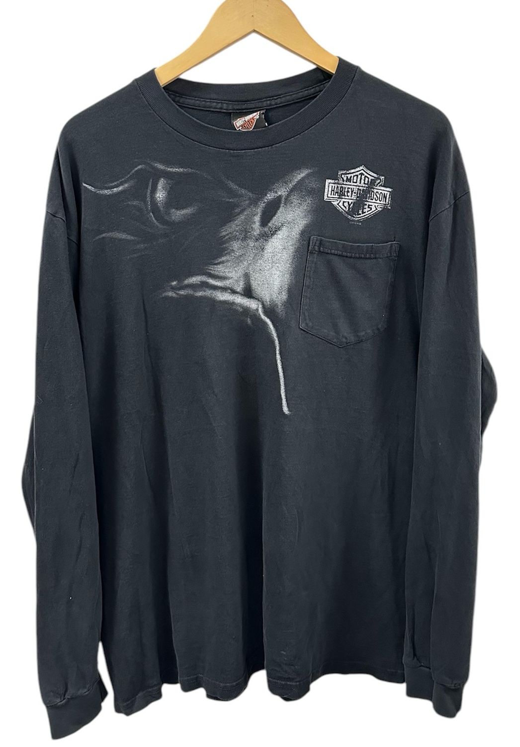 Harley Davidson Eagle Long Sleeve Shirt Size XL