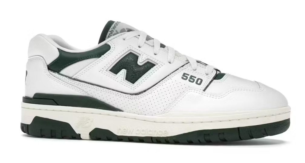 DS New Balance 550 Aime Leon Dore White Green Size 12