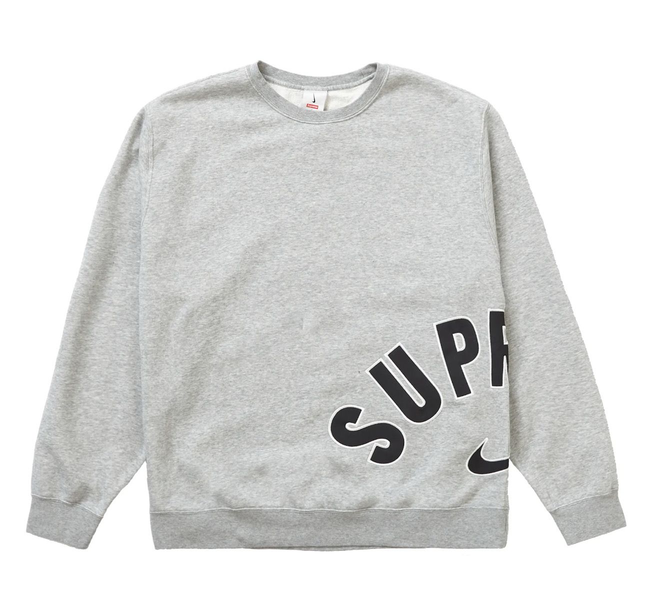 Supreme Nike Arc Crewneck Heather Grey Size Medium (NEW)