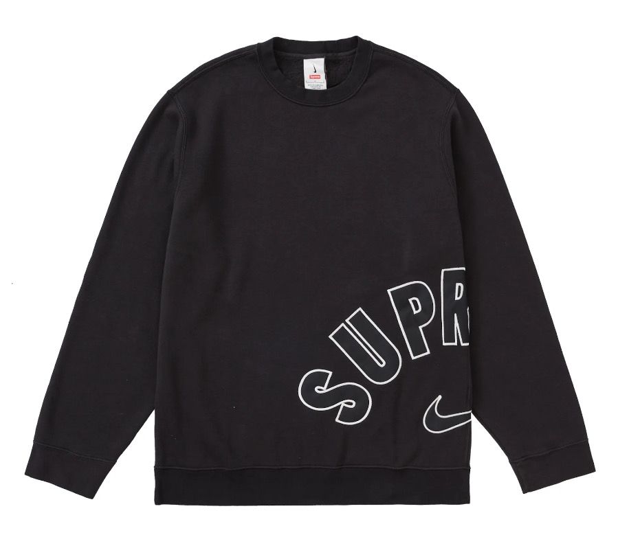 Supreme Nike Arc Crewneck Black Size Large (NEW)