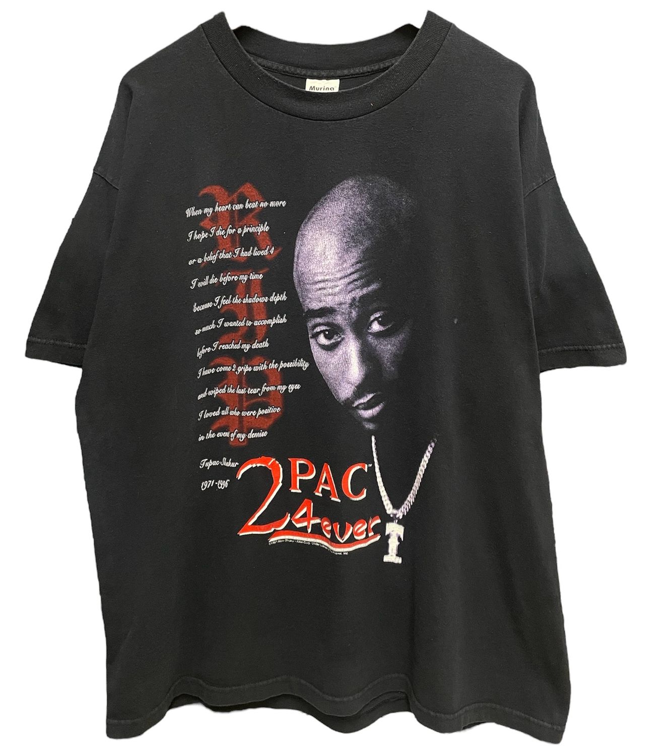 1997 Vintage 2Pac 4ever Tee Size XL