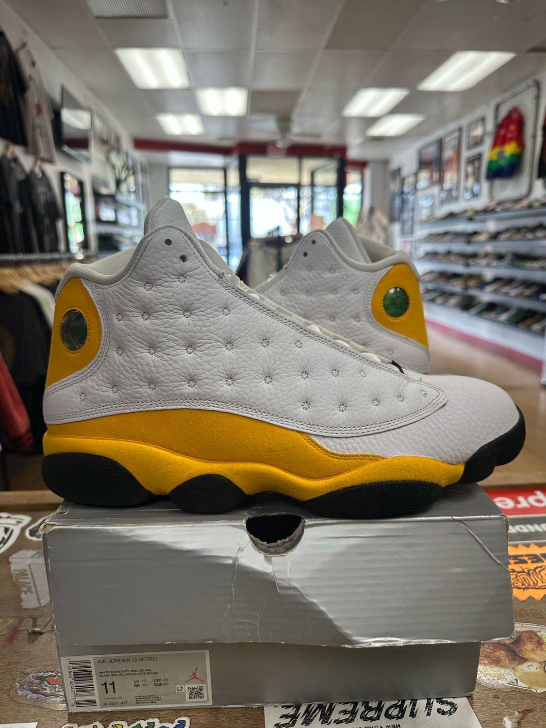 Pre Owned Jordan 13 Retro Del Sol Size 11