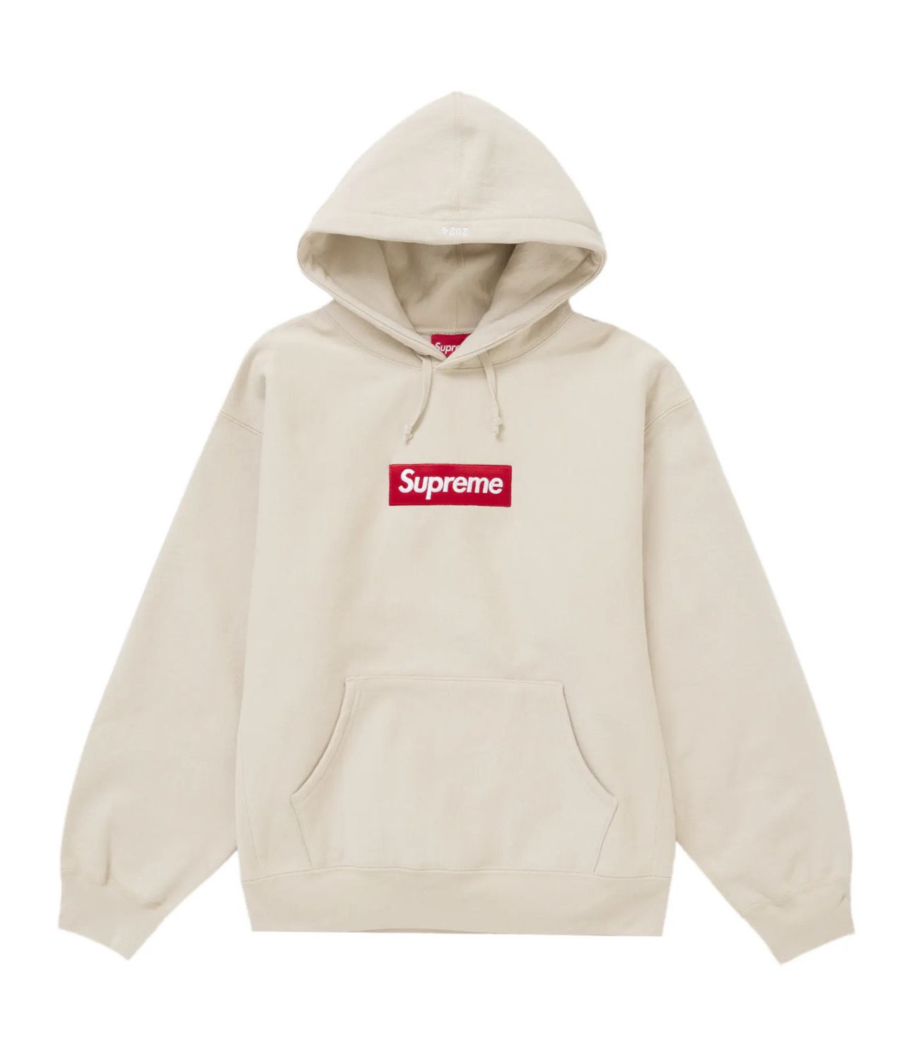 Supreme Box Logo Hooded Sweatshirt Sweatshirt (FW24) Stone Size Large