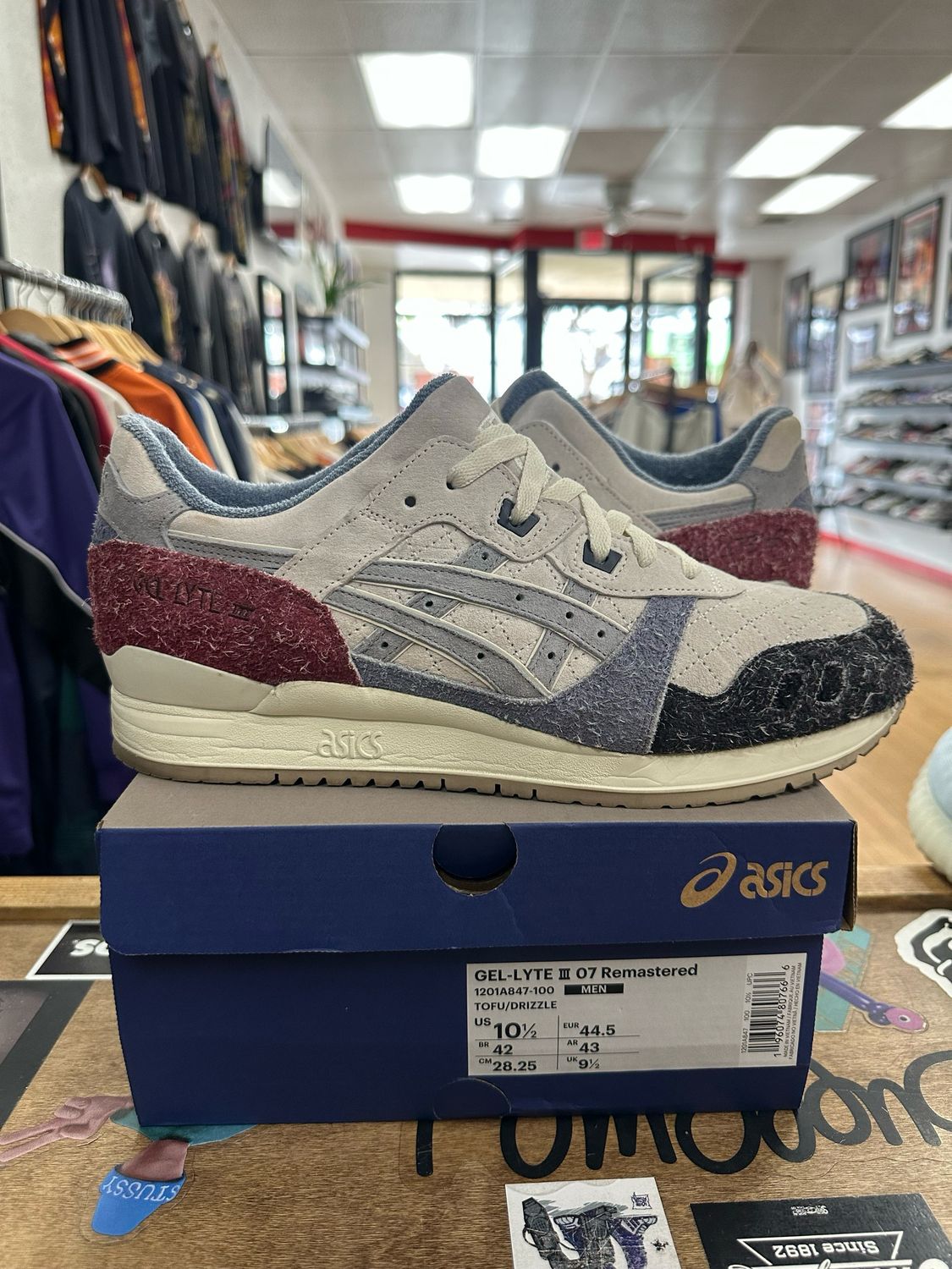 ASICS Gel-Lyte III Remastered Kith Seoul Size 10.5 (WORN)