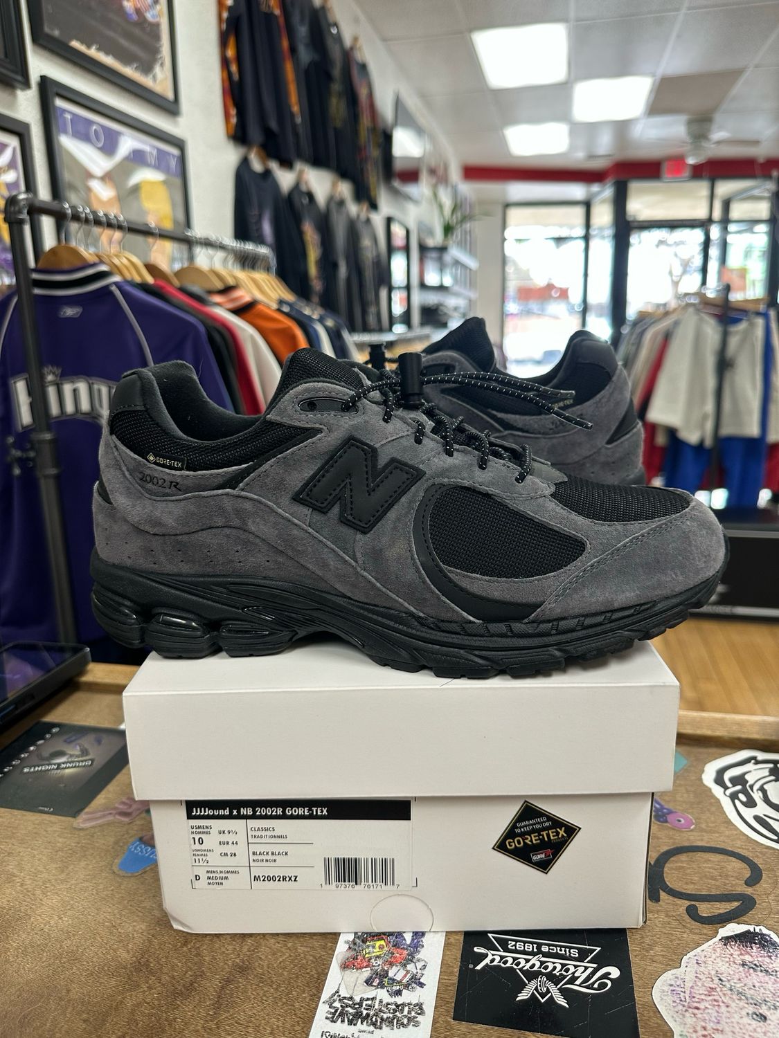 New Balance 2002R Gore-Tex JJJJound Charcoal Size 10 (WORN)