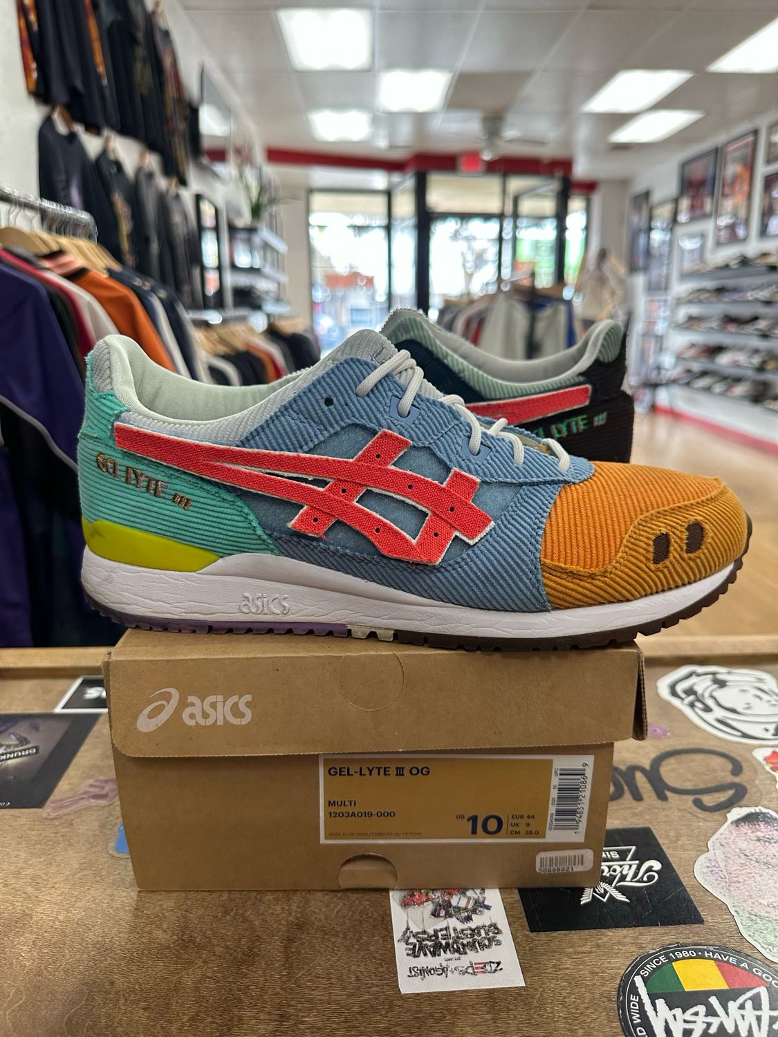 ASICS Gel-Lyte III Sean Wotherspoon x atmos Size 10 (WORN)