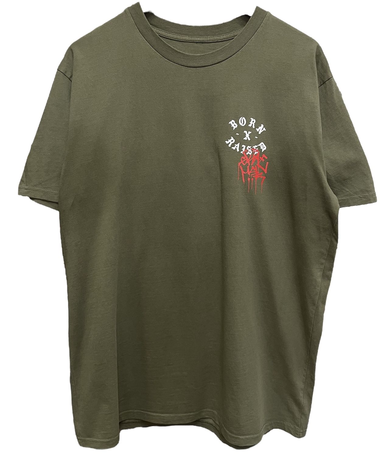 Born x Raised Chaka GKAE Graffiti Tee Size Large