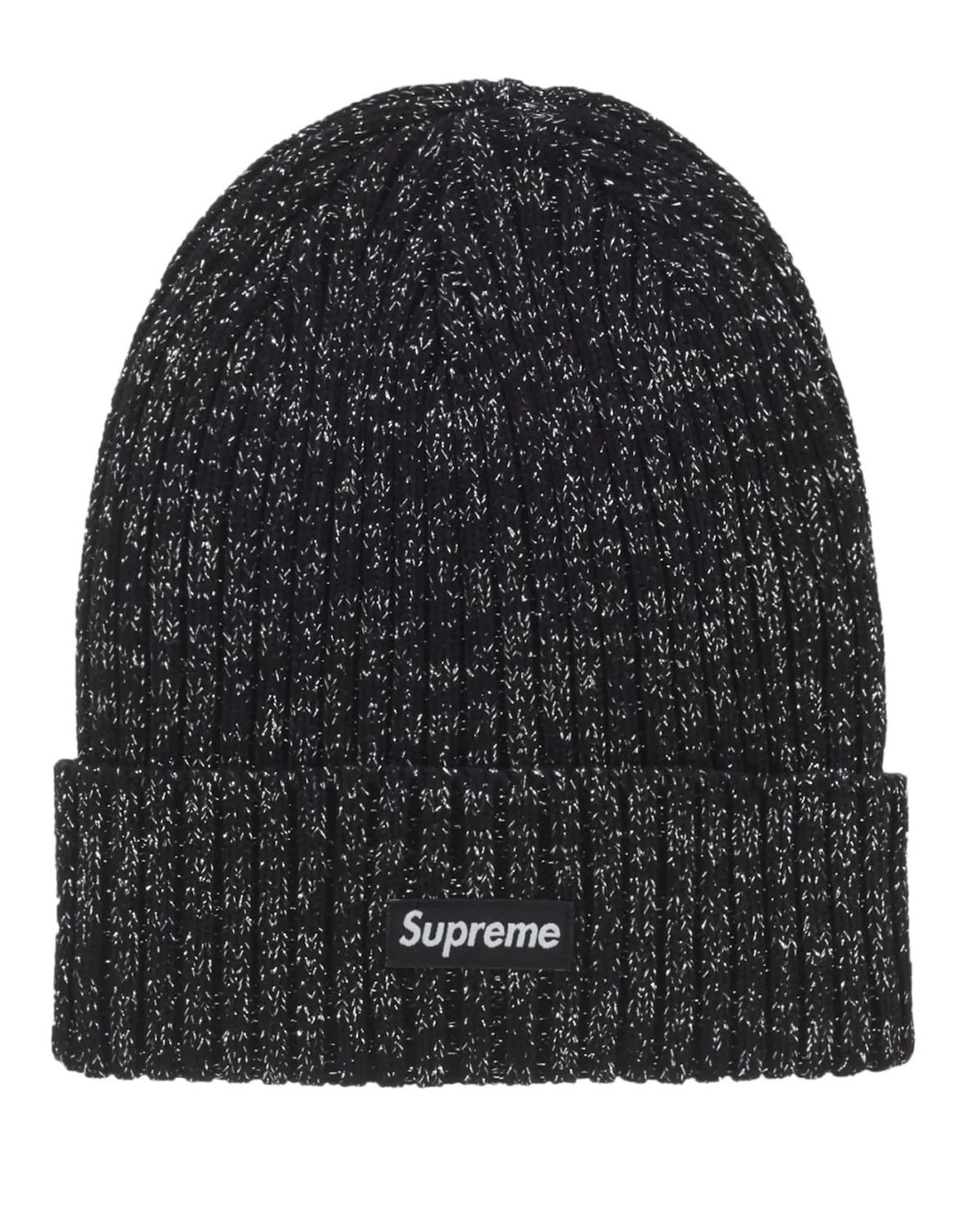 Supreme Overdyed Beanie (SS25) Metallic Black (NEW)