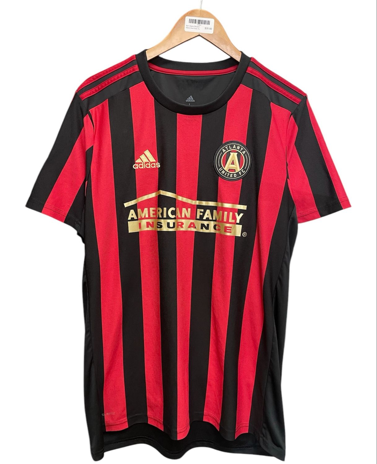 2018 Atlanta United FC Adidas Home Jersey Size Large